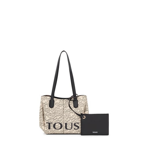 Sac cabas TOUS Kaos Mini Terra petit beige