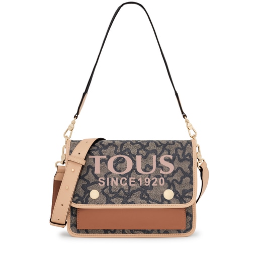 Medium black Audree Kaos Icon crossbody bag