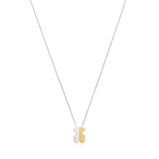 Collar bicolor y motivo oso 12 mm TOUS 1950