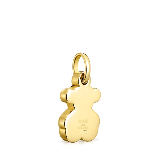 Penjoll petit Sweet Dolls ós amb bany d'or 18 kt sobre plata