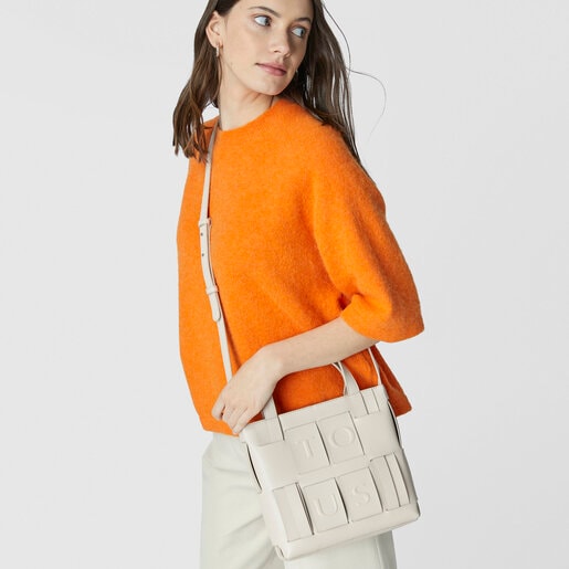 Бежевая сумка-кроссбоди TOUS Damas среднего размера