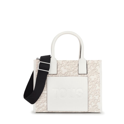 Medium gray Kaos Mini Evolution Amaya Shopping bag | TOUS