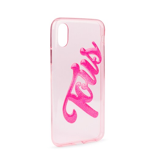Pink Tous Tribe Logo iPhone X/Xs case
