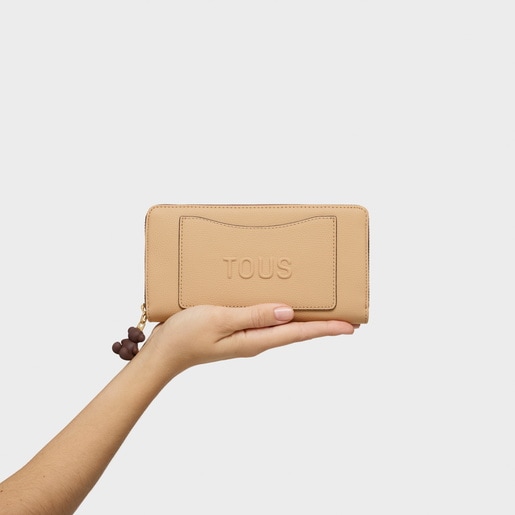 Beige Wallet TOUS Back to Basics