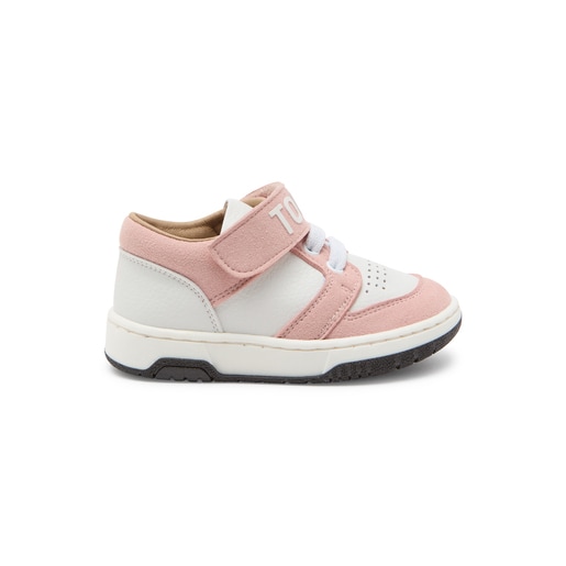 Tous - Baby Trainers In Run Pink - Textil