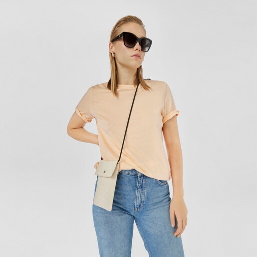 حامل هواتف خلوية Balloon Soft من TOUS باللون البيج