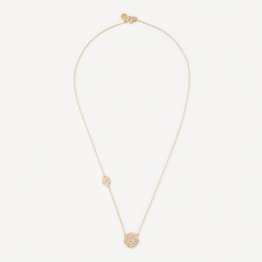 Necklace in gold with diamonds TOUS ATELIER | TOUS