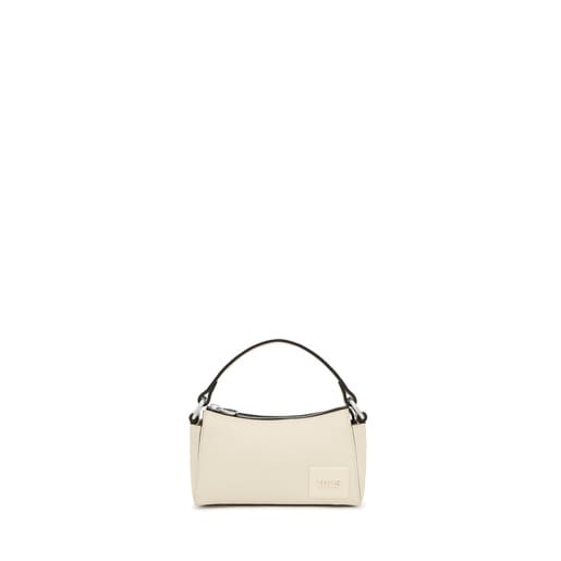 Mini bolso bandolera beige TOUS Amanda