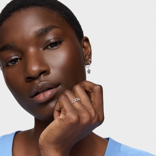 Silver Ring with motifs TOUS Motifs