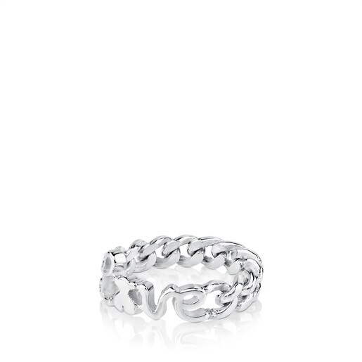 Anillo Love de Plata
