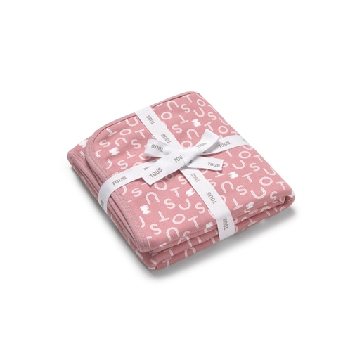 Baby blanket in Soft pink