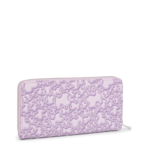 Fiołkowo-różowy portfel Kaos Mini Evolution