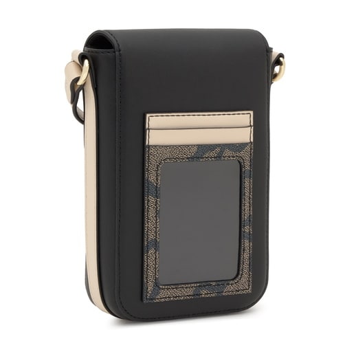 حافظة هاتف معلقة باللون الأسود من تشكيلة Kaos Icon