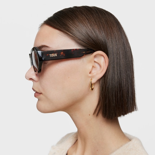 Okulary przeciwsłoneczne TOUS Geometric w kolorze havana