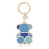 Blue Key ring TOUS Bear Faceted