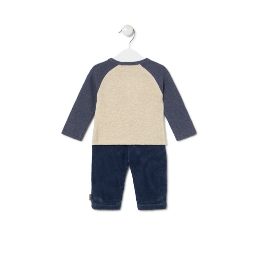 Boys outfit in Marine navy blue