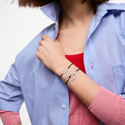 Silver and quartz chain Bracelet TOUS Camille