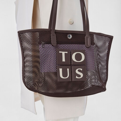 ブラウンのトートバッグ TOUS Net