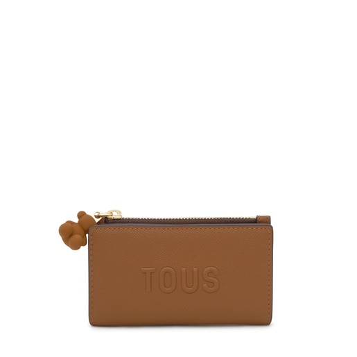 Camel-colored Card wallet TOUS Brenda