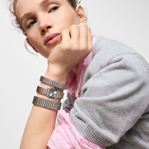 12 mm steel link Bracelet TOUS 1950