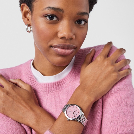 スティール腕時計 Glazed