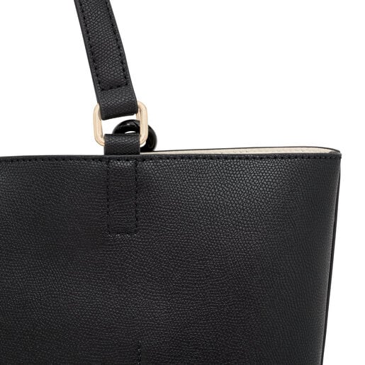 תיק קניות TOUS Sylvia גדול בצבע שחור