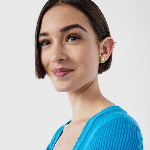 Green Murano glass TOUS Icon Glass Earrings