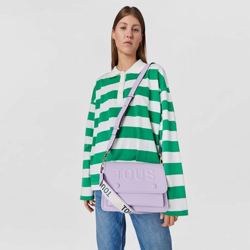 תיק צד TOUS La Rue Audree בגודל בינוני ובצבע סגלגל