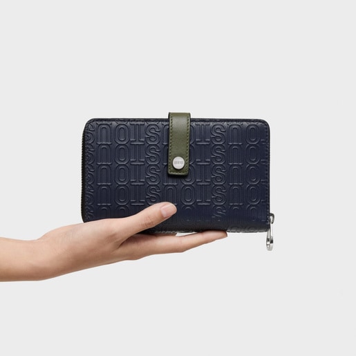 Navy blue Wallet Urbana Logo New