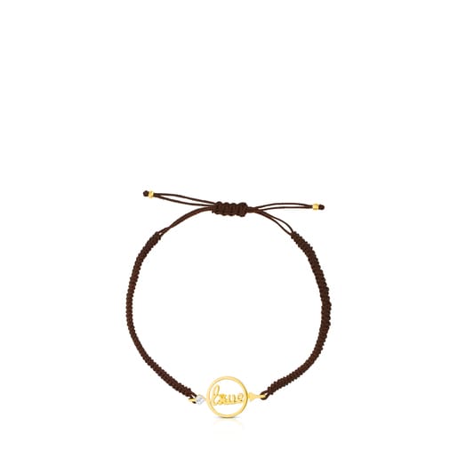 Armband TOUS San Valentín aus Gold mit Diamanten.