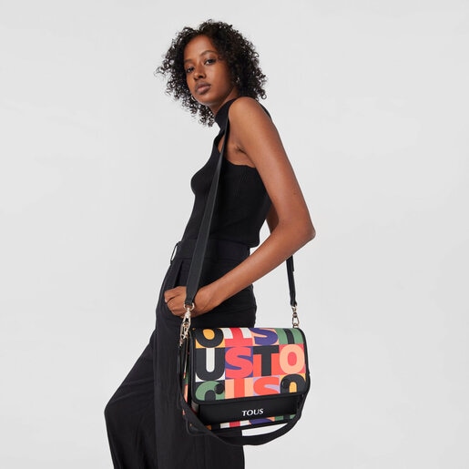 ブラックのミディアムクロスボディバッグ TOUS Mimic Audree