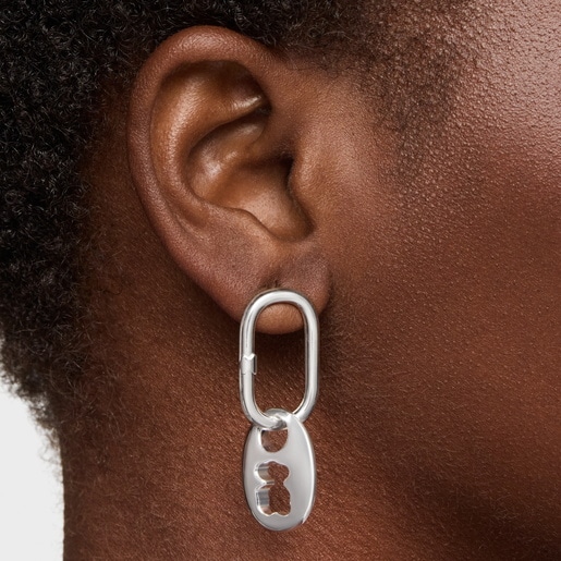 Collar de plata Calabrote Oso