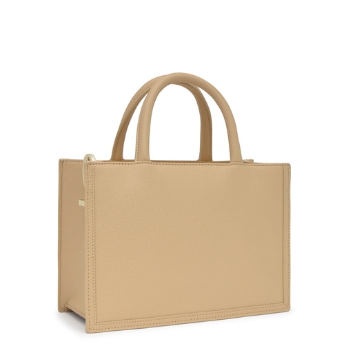 Medium sand-colored Shopping bag TOUS Brenda
