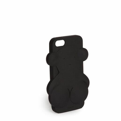 Funda de mòbil iPhone 5 Rubber Bear de color negre