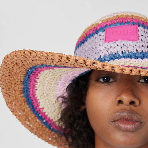 Navy blue Hat Stripes