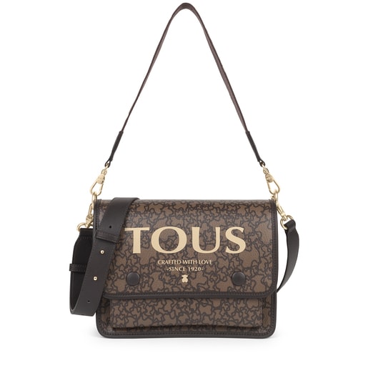 Medium black Audree Kaos Icon crossbody bag