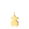 Small 16mm 18kt gold plating over silver bear Pendant Sweet Dolls