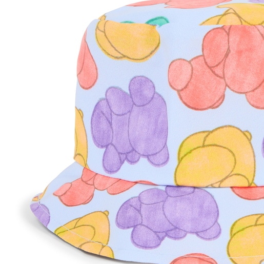 Boys sun hat in Aqua sky blue