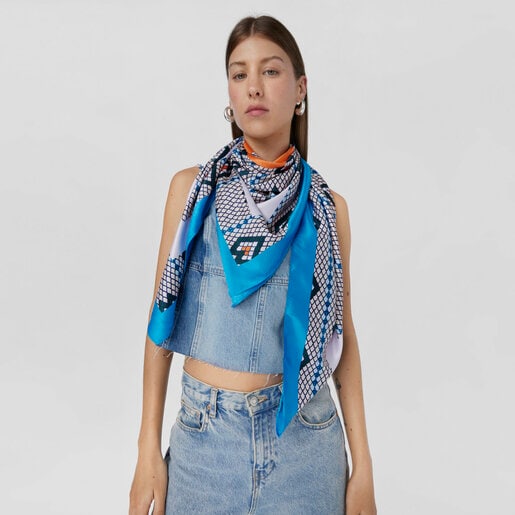 polyester Scarf TOUS Lamba