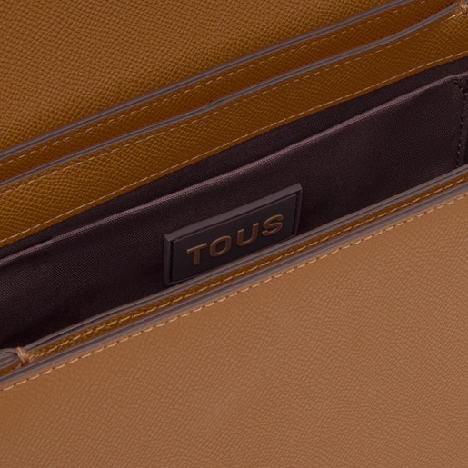 Medium camel-colored Crossbody bag TOUS Brenda