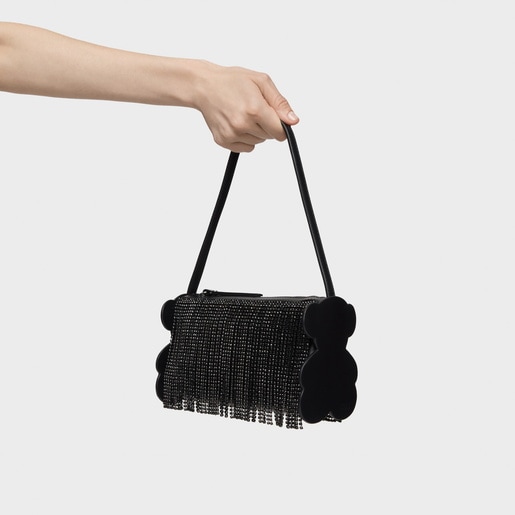 Bolso de hombro negro TOUS Salsi