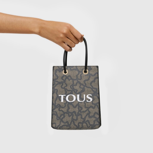 Mini black Kaos Icon Handbag