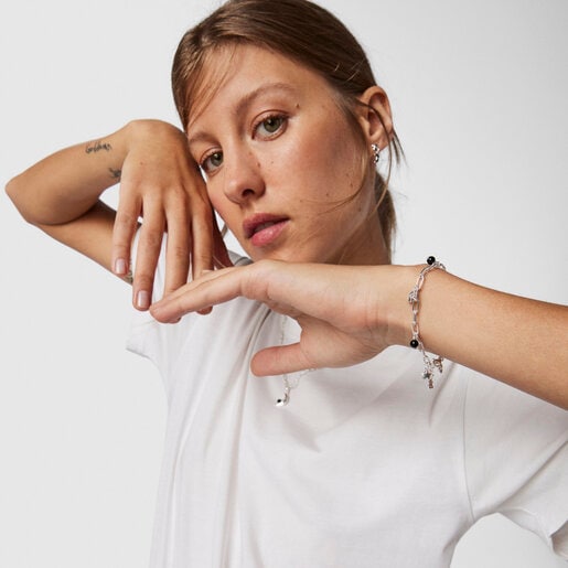 Серебряный браслет Magic Nature со шпинелями