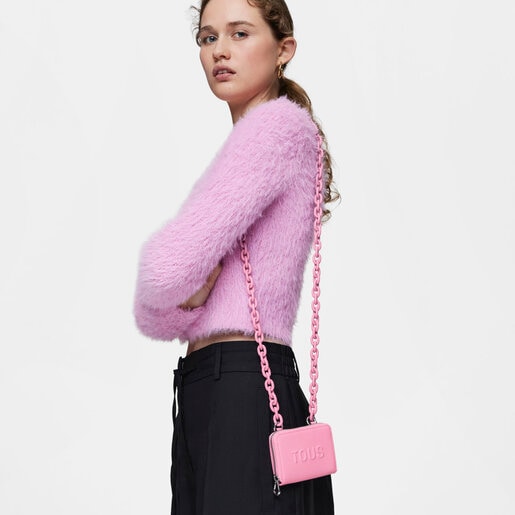 ארנק תלייה למטבעות TOUS La Rue New בצבע ורוד