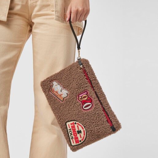 Сумка-клатч Amaya Joy цвета таупа