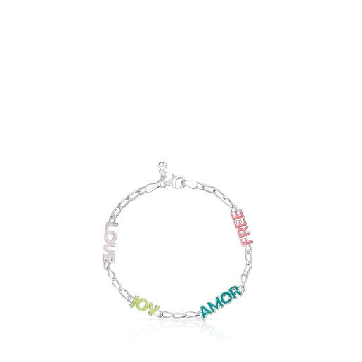 Colored TOUS Crossword Bracelet