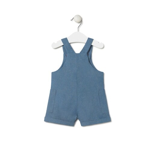 Romper in multi blue