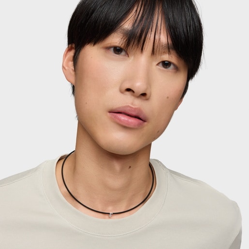 7 mm silver letter F Charm TOUS Mesh Tube