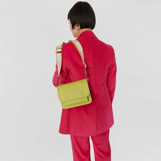 ライムグリーンのスモール・クロスボディバッグ TOUS La Rue Audree