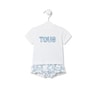 Baby outfit in Kaos blue